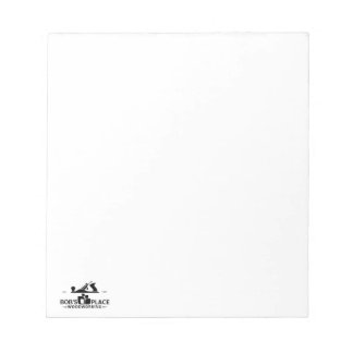 Bloc-note Bob's Place Woodworking Notepad