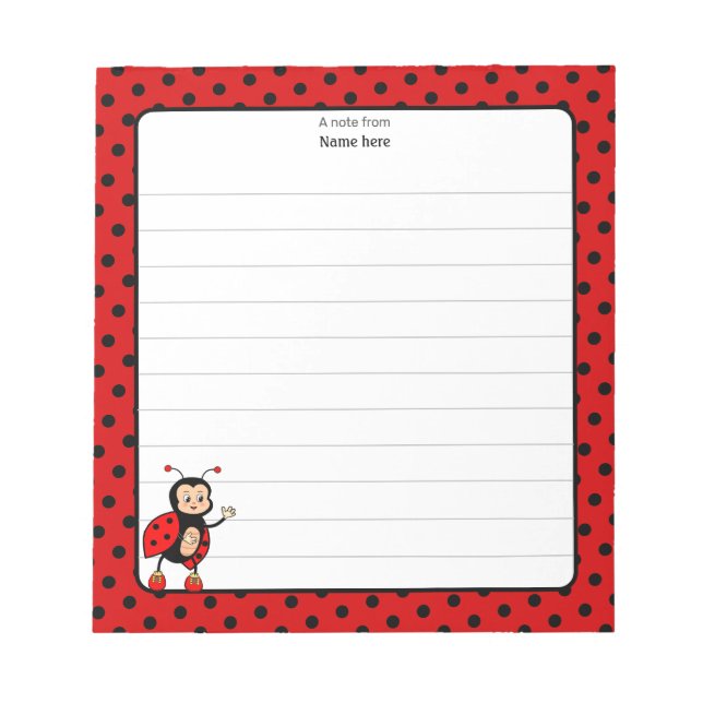 Bloc-note Bogue Lady Cute Lined (Devant)
