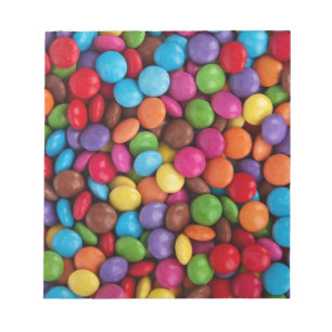 Bloc-note Bonbons à cartons colorés