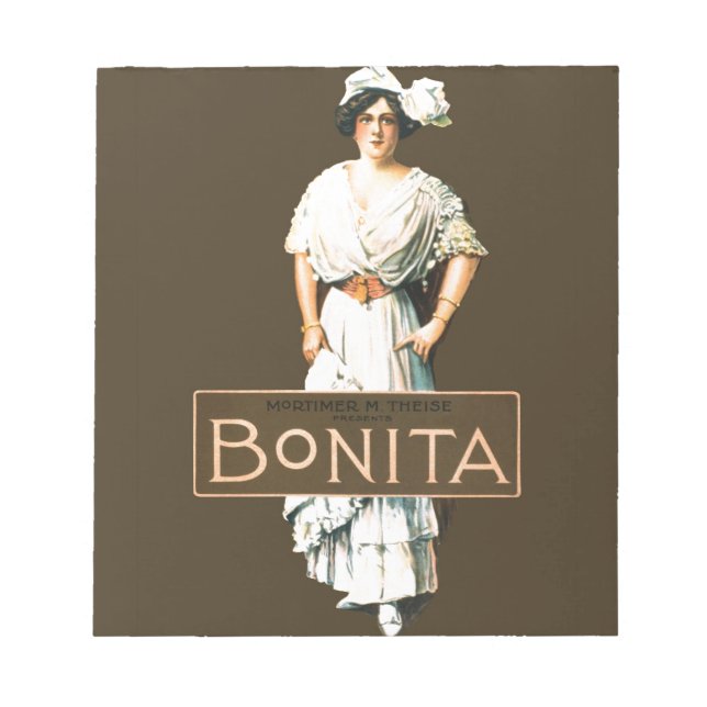 Bloc-note bonita (Devant)