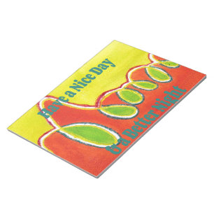 Bloc-note Bonne journée et meilleure nuit avec gratitude