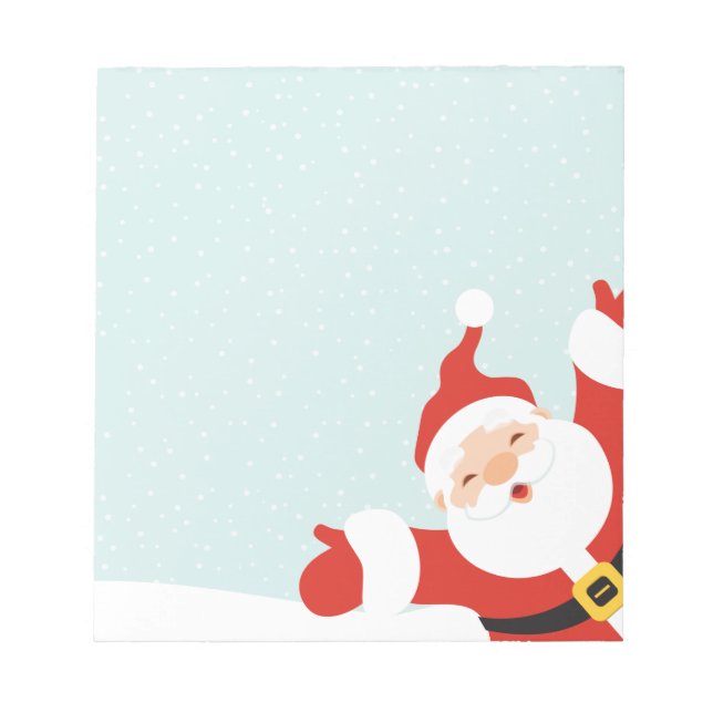 Bloc-note Bonne papercut Père Noël (Devant)