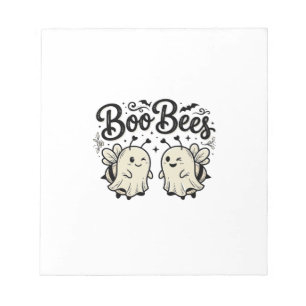 Bloc-note Boo Bees Modèle de abeille fantôme Halloween vinta