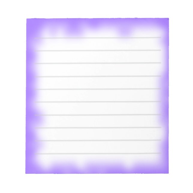 Bloc-note bord pourpre (Devant)