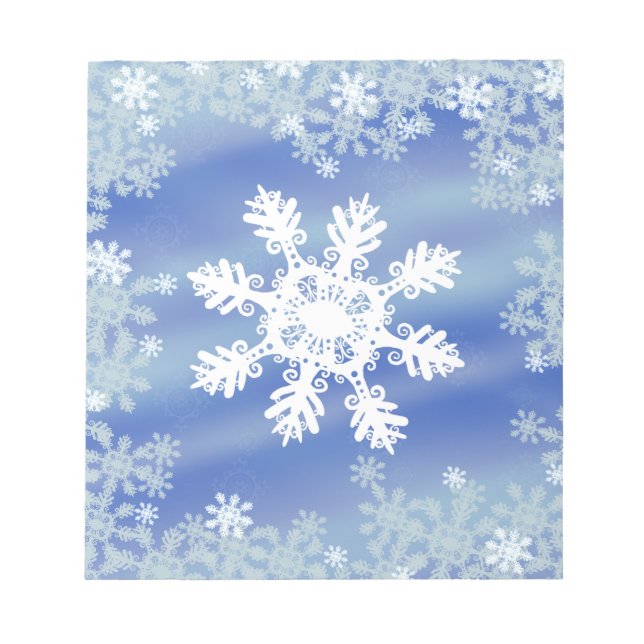 Bloc-note Bords givrés VII (Devant)