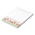 Bordure des fleurs d'aquarelle du pavot rouge