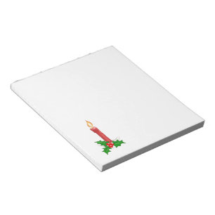 Bloc-note Bougie de Noël