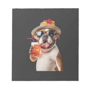 Bloc-note Bouledogue anglais
