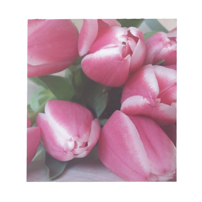 Bloc-note Bouquet de Pink Tulips, Flowers (Devant)