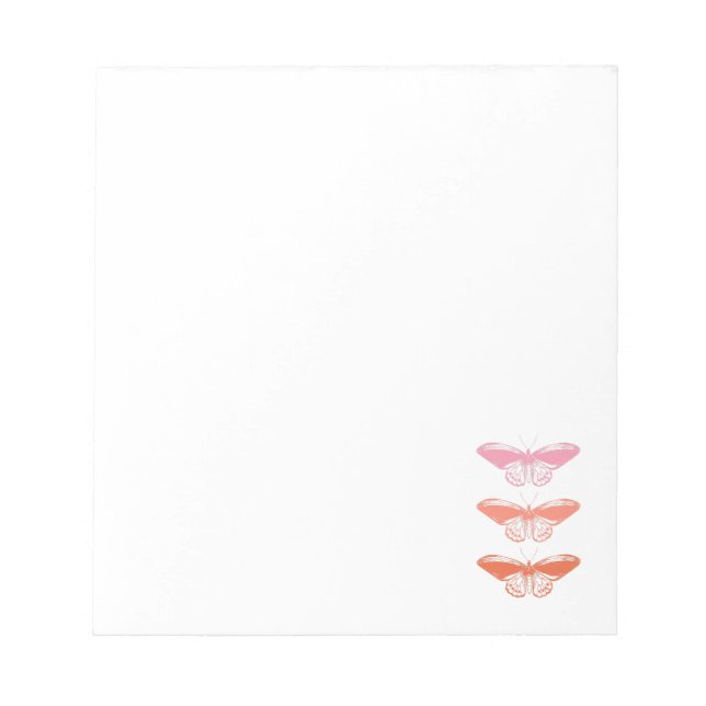 Bloc-note Bouton rose Vintage (Devant)