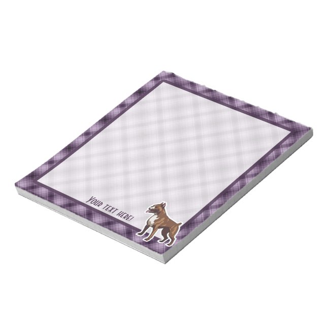 Bloc-note Boxe violette (Tourné)