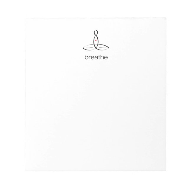 Bloc-note Breathe - Style Black Regular (Devant)