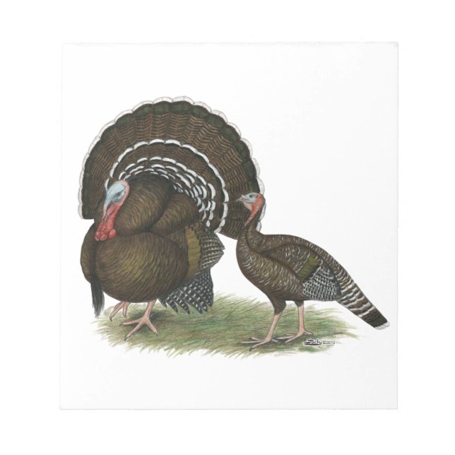 Bloc-note Bronze standard de Turkey (Devant)