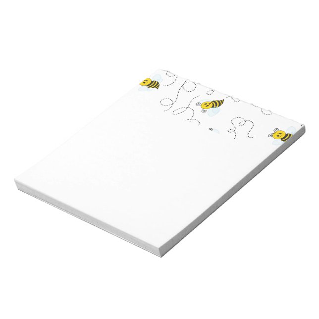 Bloc-note Bumblebee volant Jaune Noir Bumble Bee (Tourné)