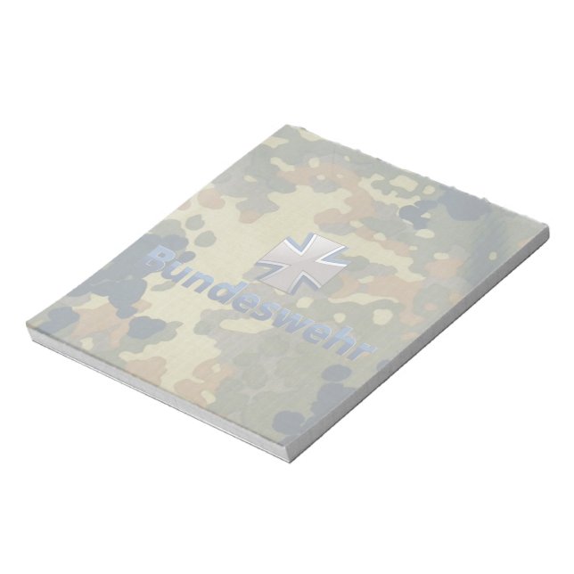 Bloc-note Bundeswehr Emblem (Tourné)