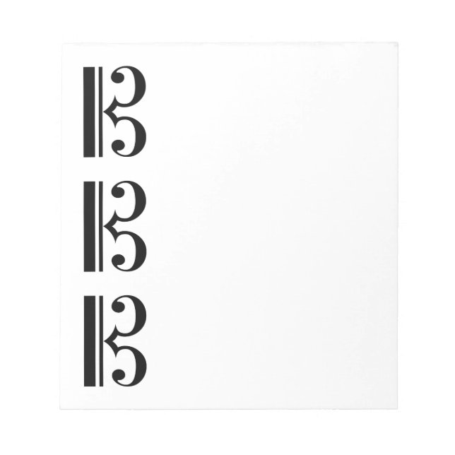 BLOC-NOTE C (Devant)