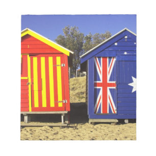 Bloc-note Cabanons de bain, plage de Middle Brighton, Port 2