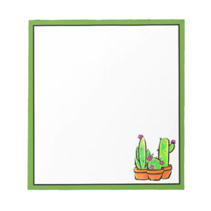 Bloc-note Cactus cactus cactus succulents