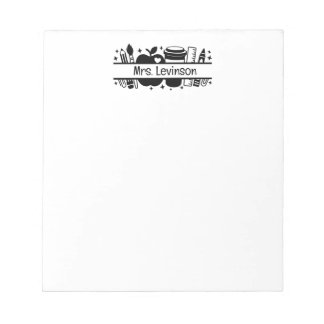 Bloc-note Cadeau personnalisé Appréciation de l'enseignant d