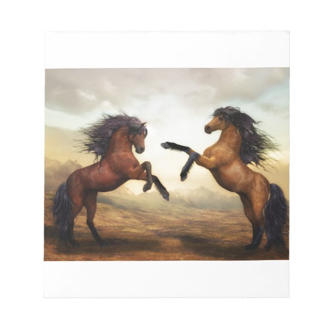 Bloc-note Cadeaux de cheval (Devant)