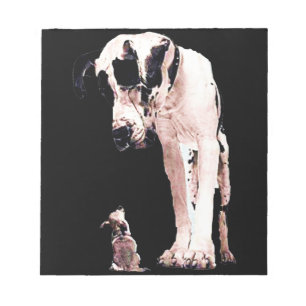 Bloc-note Cadeaux de chien Amateurs de Dogue Allemand de l