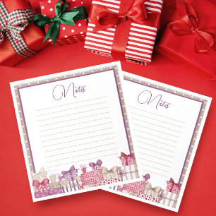 Bloc-note Cadeaux de fêtes de fin d'année 