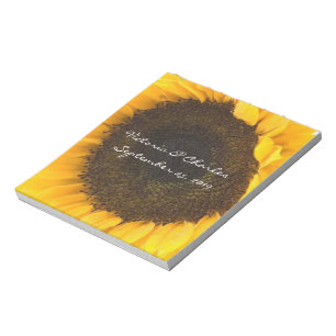 Bloc-note Cadeaux de tournesol