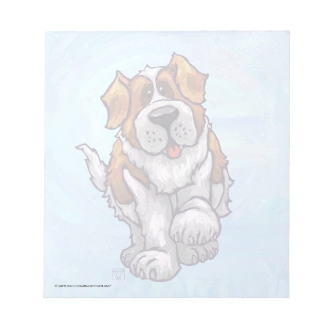 Bloc-note Cadeaux et accessoires St. Bernard (Devant)