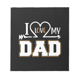 Bloc-note Cadeaux papa   J'aime mon père