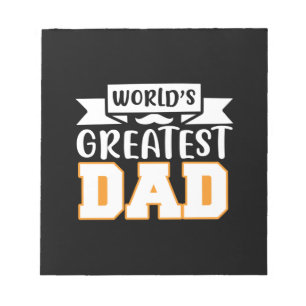 Bloc-note Cadeaux papa Le plus grand papa du monde