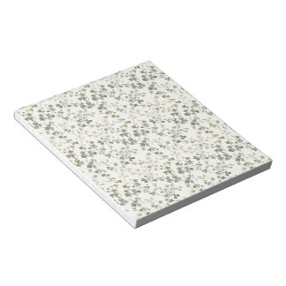 Bloc-note Cahier à motif floral de fleurs sauvages