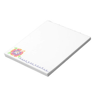 Bloc-note Cahier de notes Happy Hibiscus