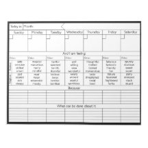 Calendrier hebdomadaire d'émotion V2 - Personnalis