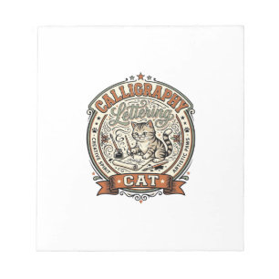 Bloc-note Calligraphie Lettre Chaton Calligraphie Lettre Ca