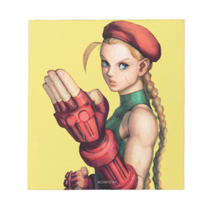 Bloc-note Cammy avec la main levée