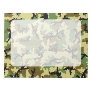 Bloc-note Camouflage des bois