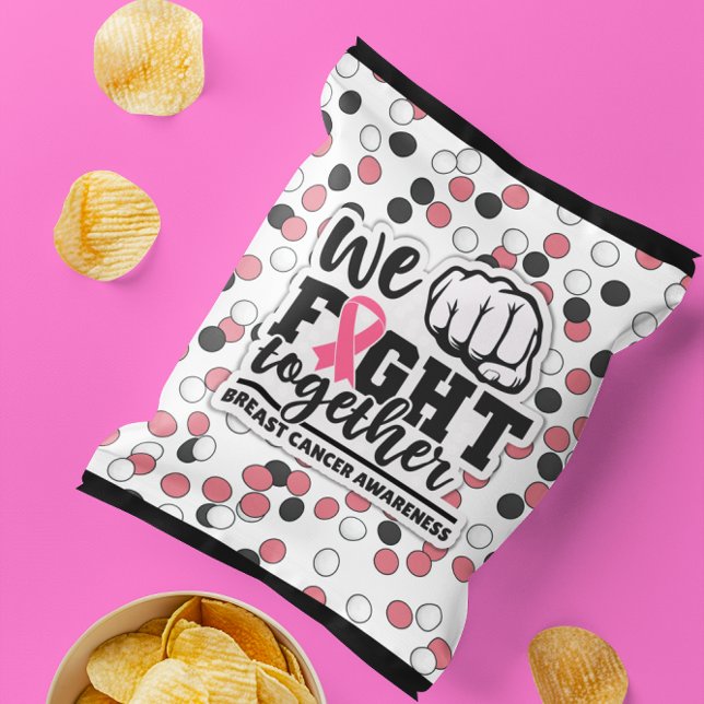 Bloc-note Cancer du sein Aware Chip Bag Wrappers Party Faveu (Créateur téléchargé)