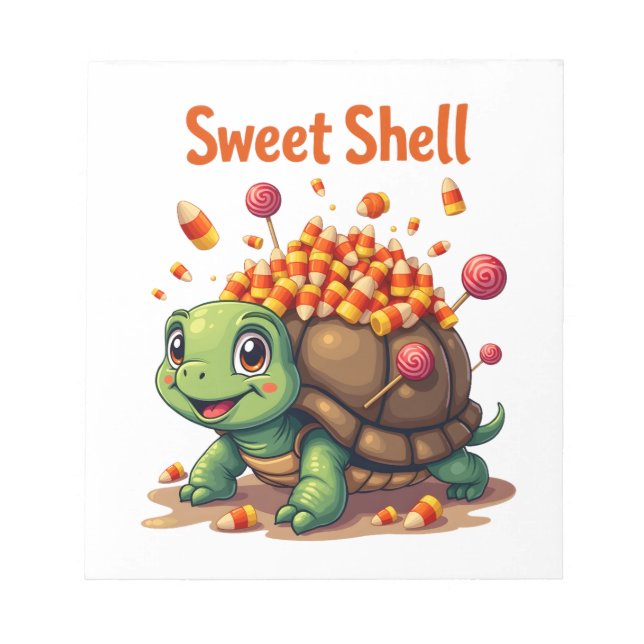 Bloc-note Candy Shell Turtle (Devant)