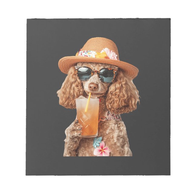 Bloc-note Caniche (Devant)
