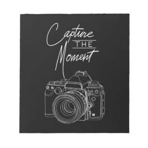 Bloc-note Capture Moment Camera Photographe