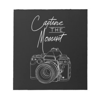 Bloc-note Capture Moment Camera Photographe