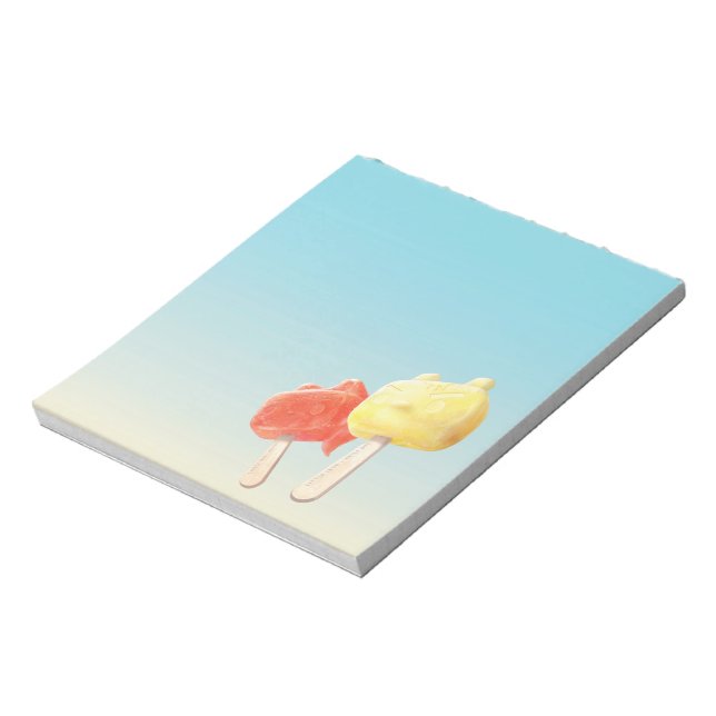 Bloc-note Caractère Popsicles (Tourné)