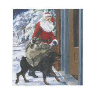 Bloc-note Carl Helping Santa Claus de<Carl's Christmas>b