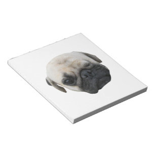 Bloc-note Carlin chiot mignon ami chien ... か わ い い 子 犬