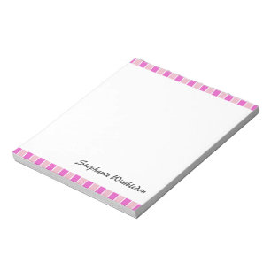 Bloc-note Carré rose