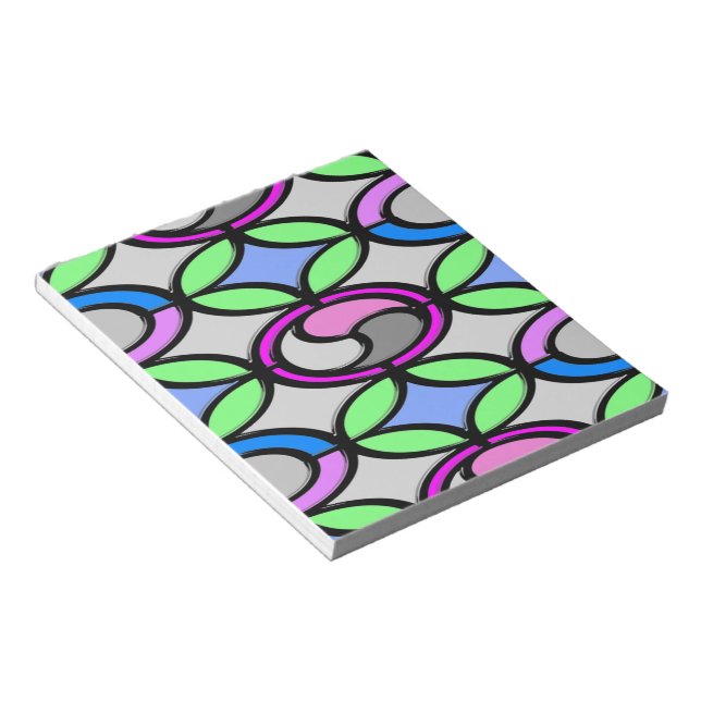 Bloc-note Carrelage couleur verre (Incliné)