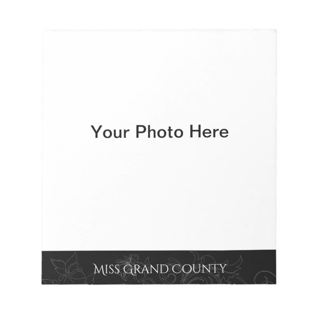 Bloc-note Carte Autographique Flourdissante Miss America (Devant)