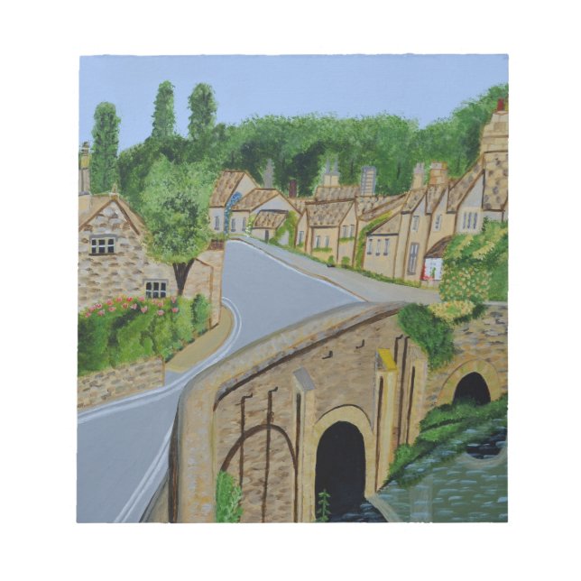 Bloc-note Carte postale des Cotswolds Angleterre (Devant)