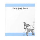 Carton italien Greyhound - Pawprint Blue