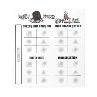 Bloc-note Cartouche d'alimentation de fin RSG